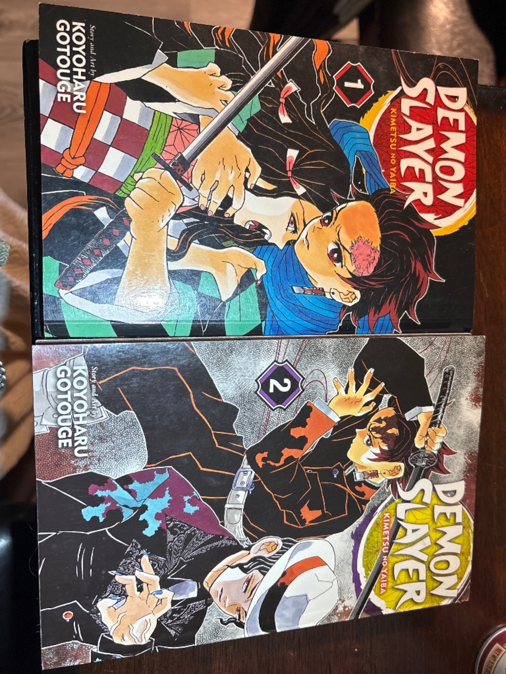 Demon Slayer (Kimetsu No Yaiba) Volumes 1 & 2